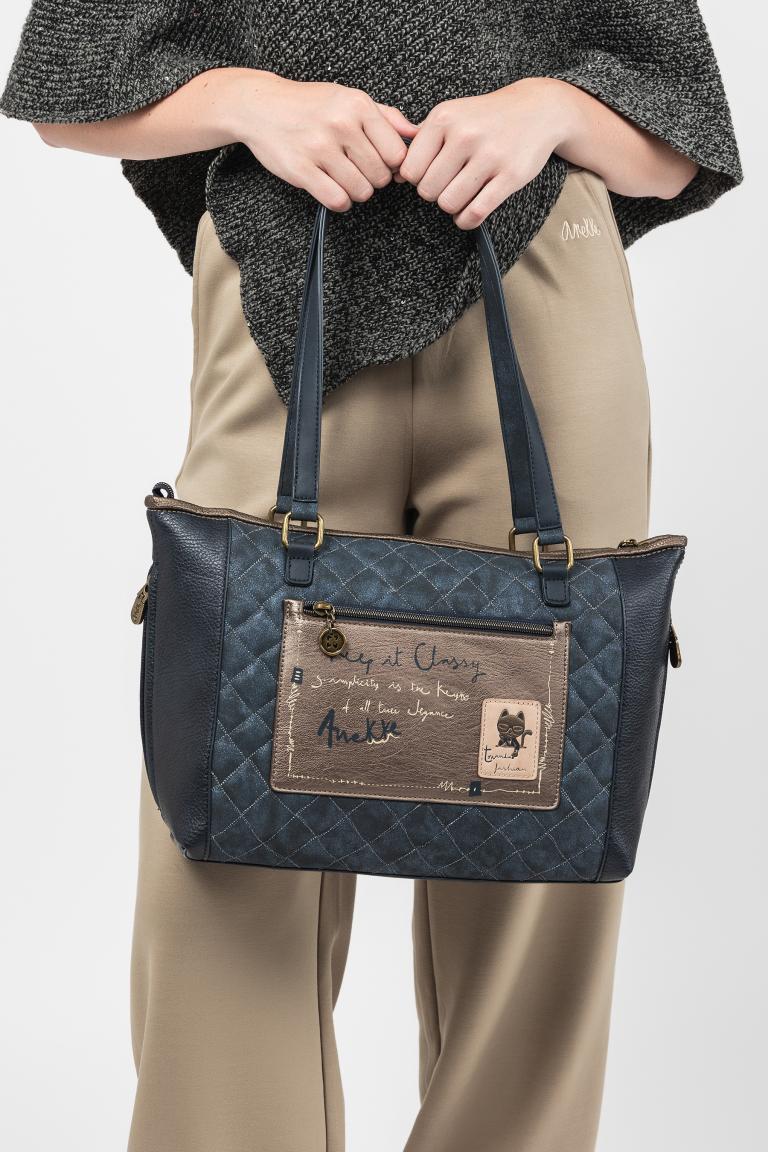 Anekke leichte Shoppertasche Mademoiselle Studio Taupe
