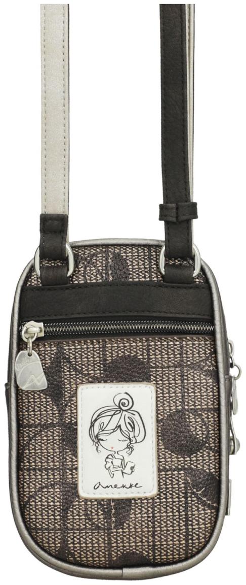 Anekke mini Sophia Auralis metallic Handytasche beige