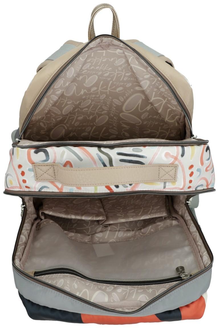 Anekke sportlich eleganter Damenrucksack Muse Olympia Bunt