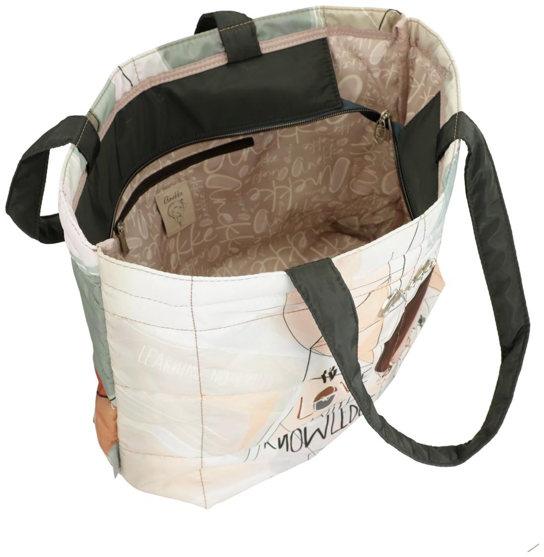 Anekkke Tragetasche wattiert abgesteppt Sophia Bunt