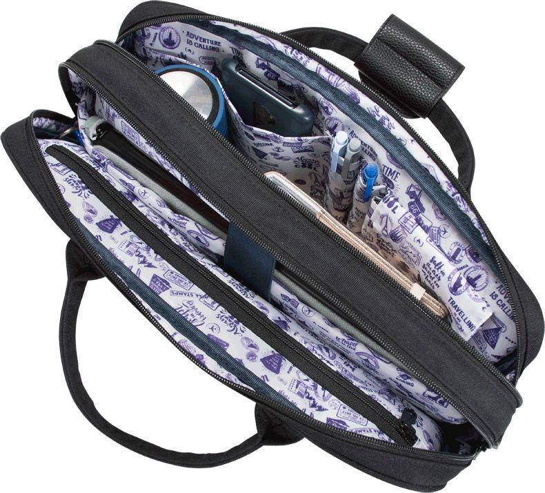 Arbeitstasche Cabaia Moscou abwischbar Messenger braun Wechseltasche M