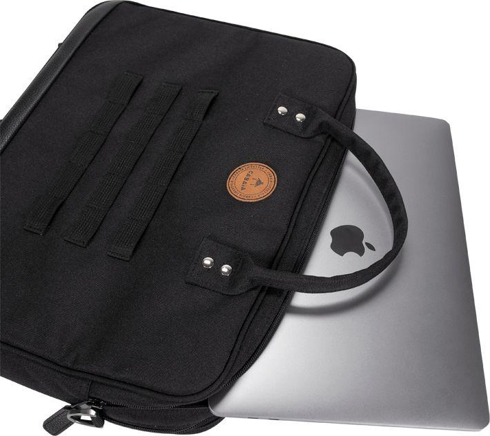 Arbeitstasche Cabaia Moscou abwischbar Messenger braun Wechseltasche M