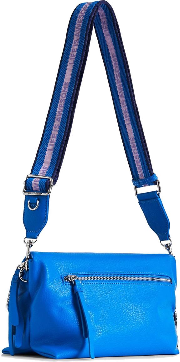 Azurblaue Überschlagtasche Desigual Venecia Half Logo Navy