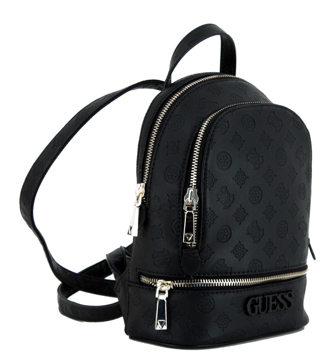 Backpack geprägt Skye Black schwarz Guess Damenrucksack Bags & more