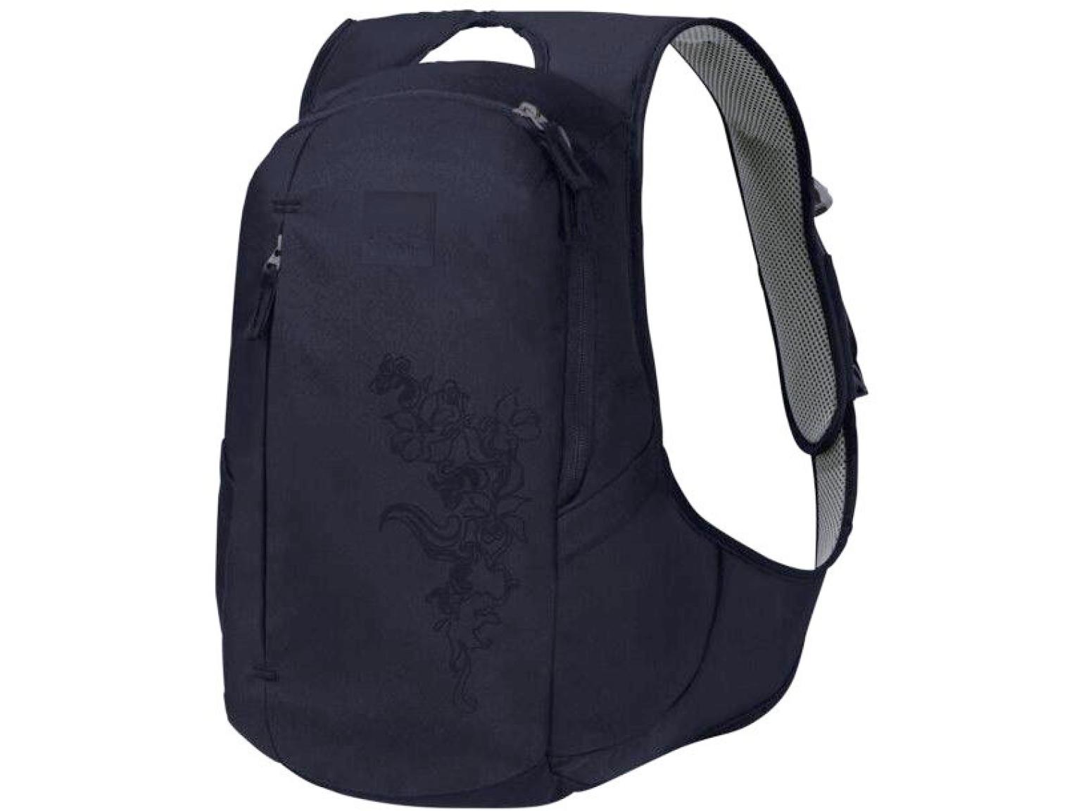 Backpack Ancona Midnight Blau Jack Wolfskin Nylon Stickerei