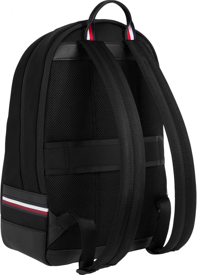 Backpack Business Men Black Tommy Hilfiger Urban Nylon 