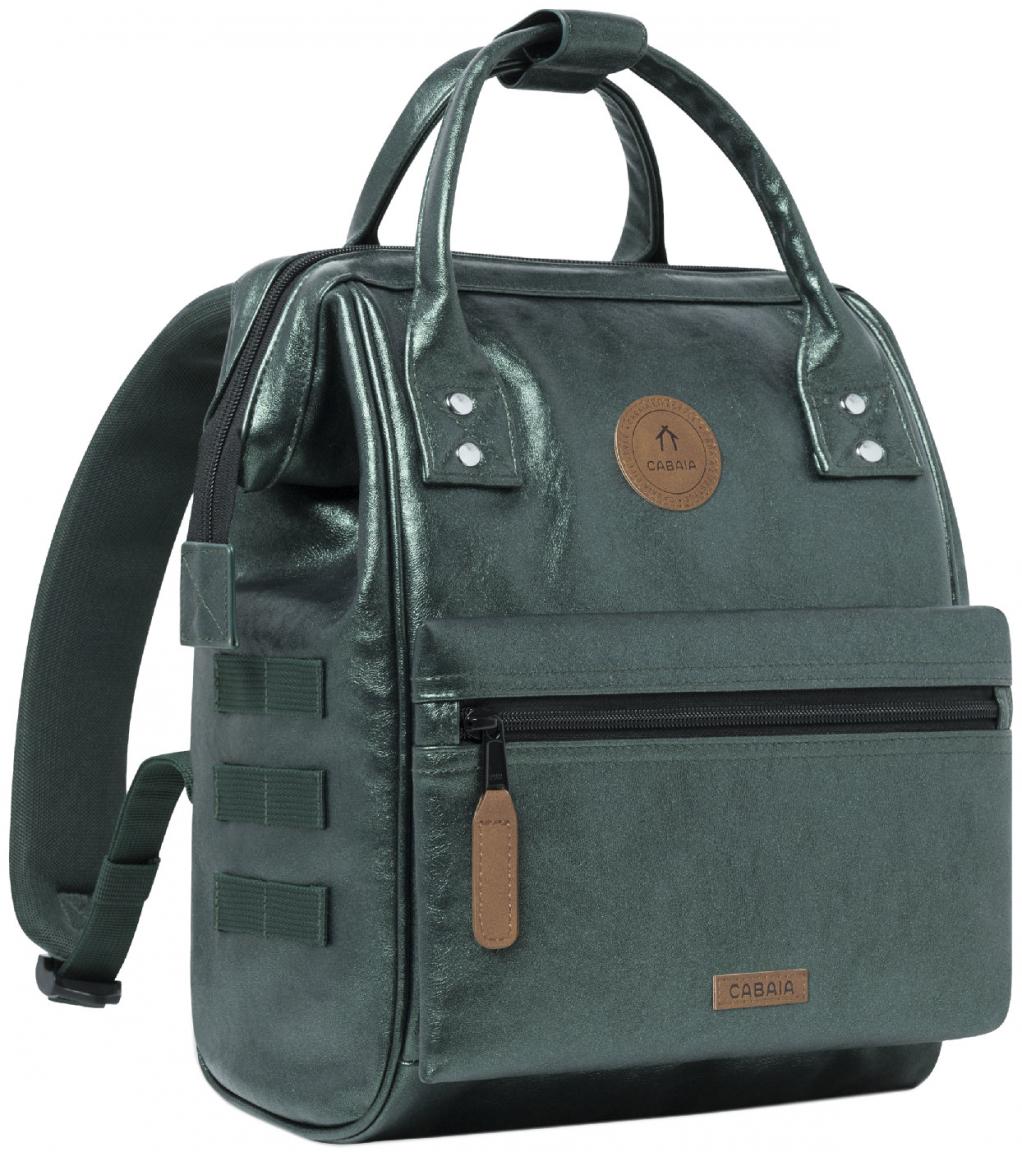 Backpack Cabaia Adventurer Small Lucerne dunkelgrün schimmernd Molle