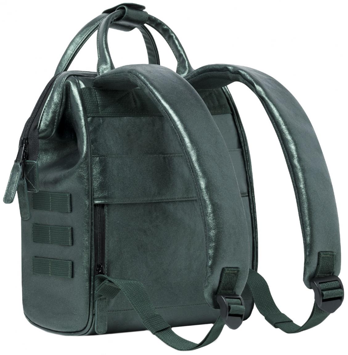 Backpack Cabaia Adventurer Small Lucerne dunkelgrün schimmernd Molle