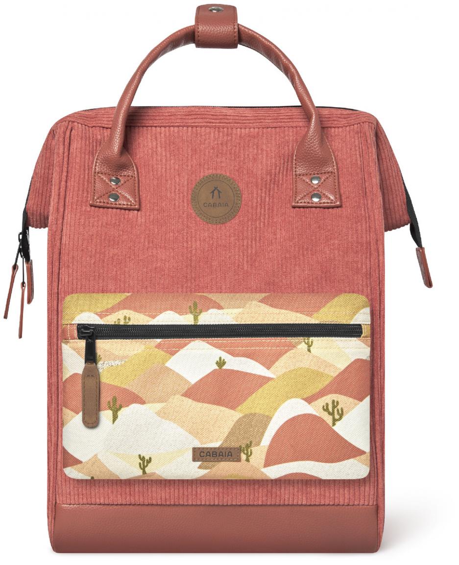 Backpack Cabaia velvet Newcastle Medium terracotta Molle