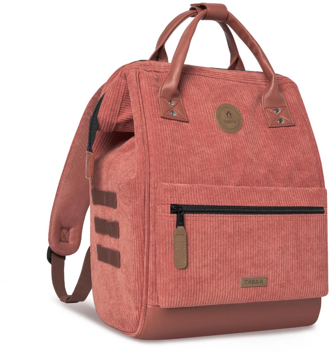 Backpack Cabaia velvet Newcastle Medium terracotta Molle