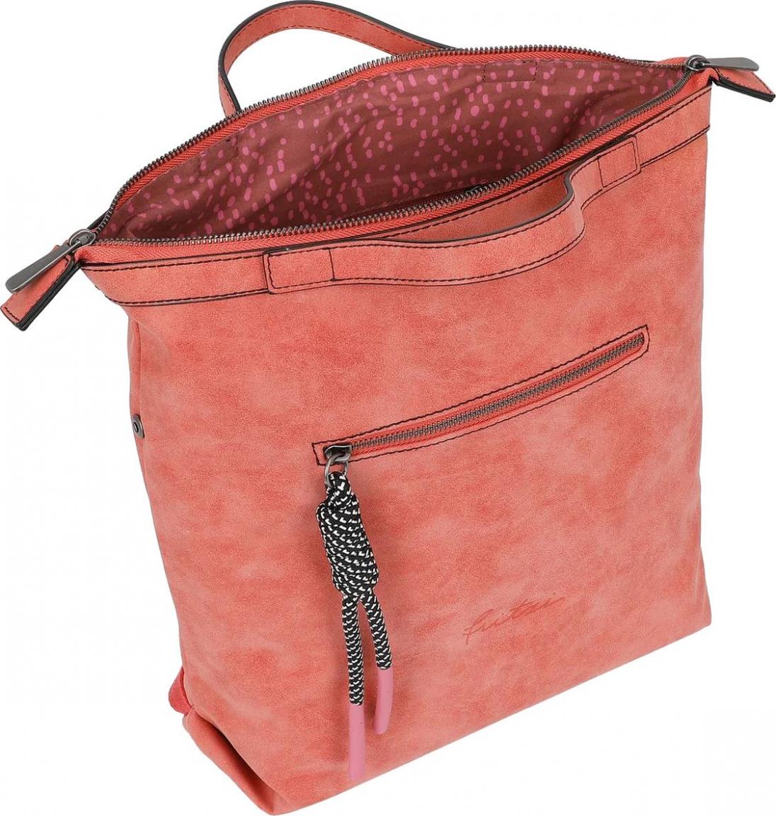 Backpack Damen Fritzi aus Preußen Bitzi04 Warm Mandarin vegan