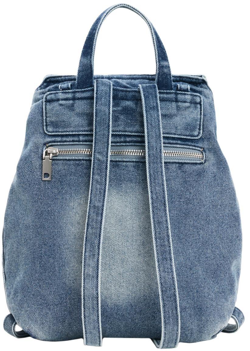 Backpack Desigual hellblau Jeans Luena Flechtriemen