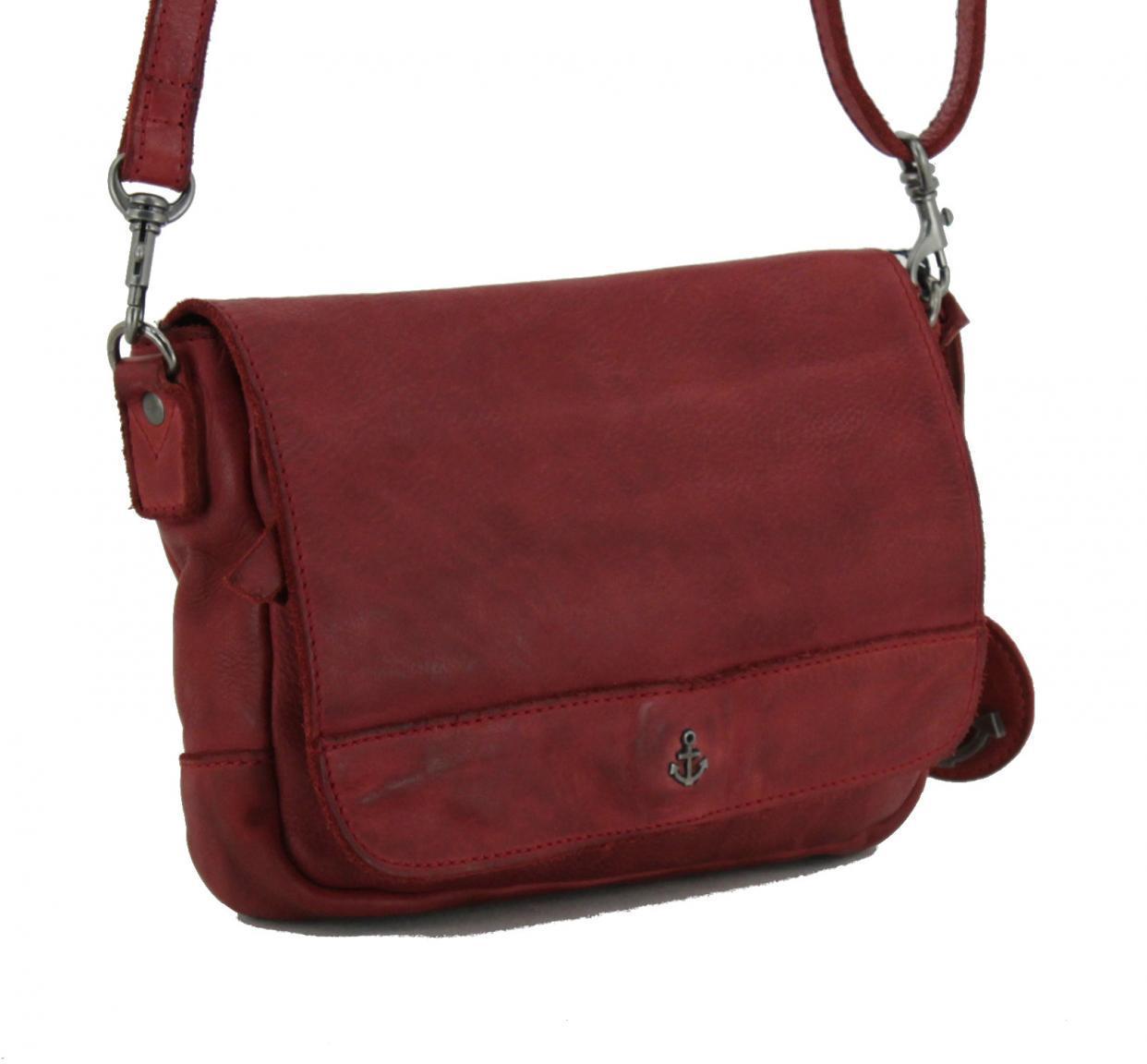 Bari Red Anchor Love dunkelrot Harbour 2nd Schultertasche