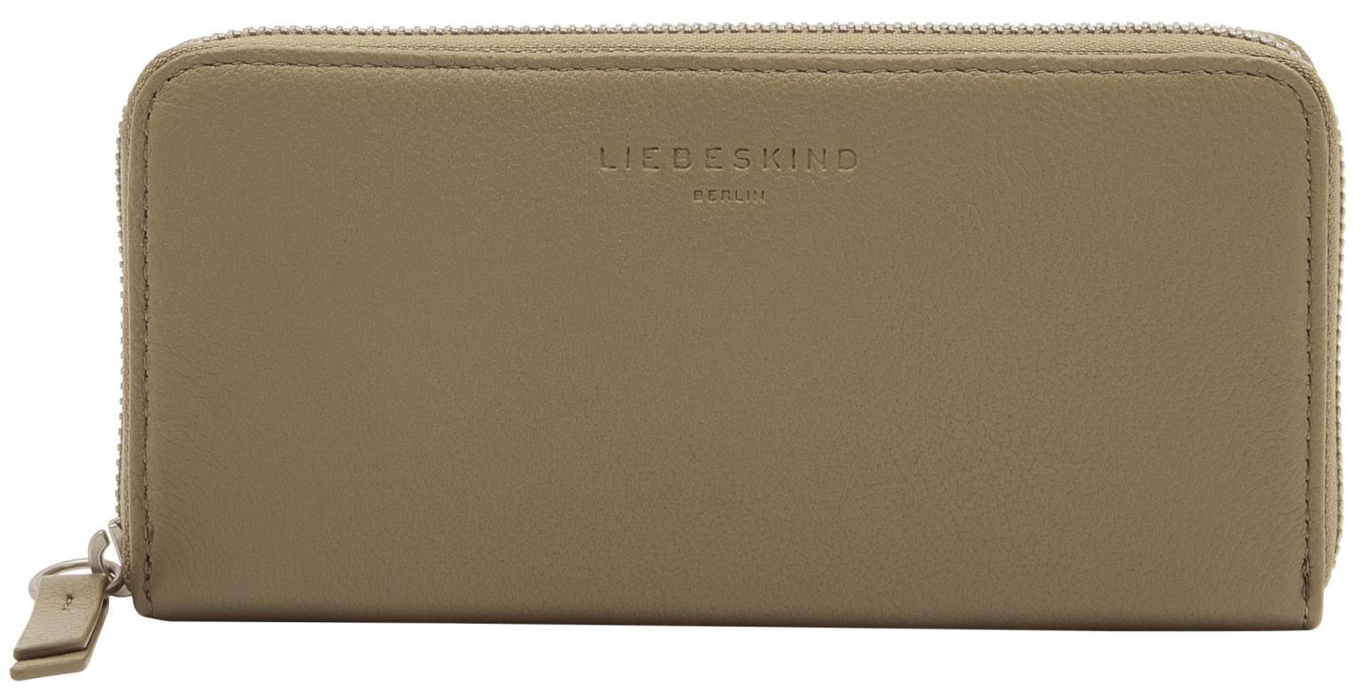 Basic Sally Liebeskind Berlin Oak Moss RFID Schutz Schlammgrün Damenlederbörse