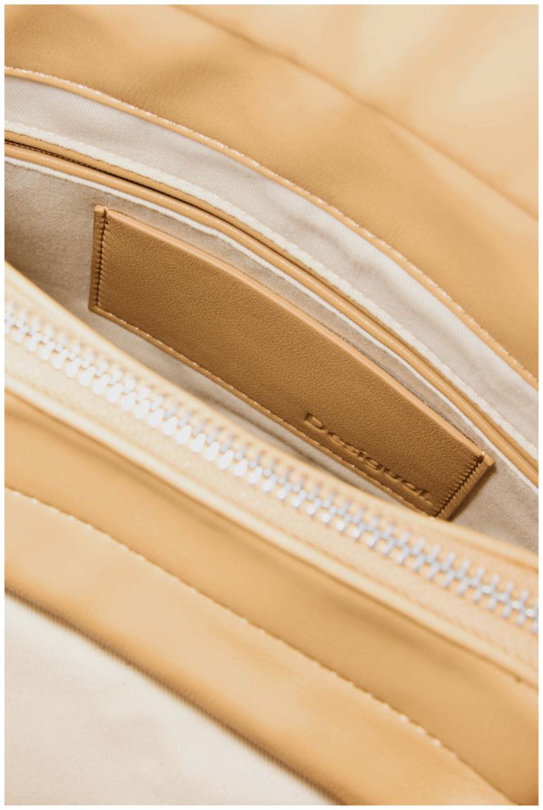 Bastrucksack Desigual beige Natural Raffia Luena sommerlich