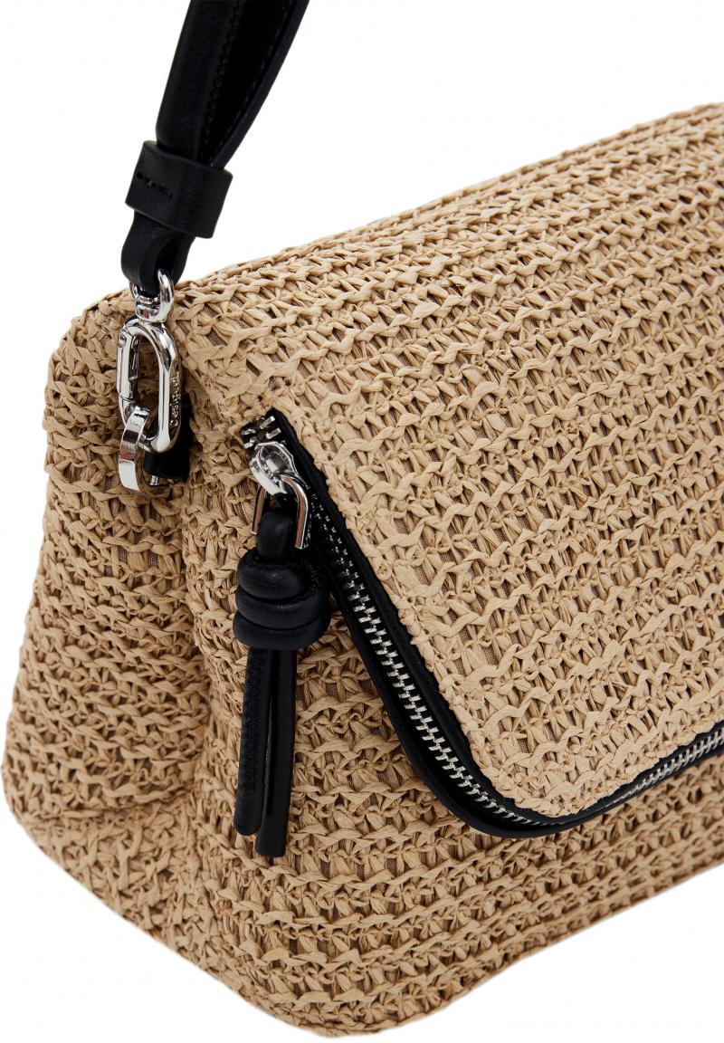 Basttasche Desigual Venecia 3.0 Raffia natural crossover
