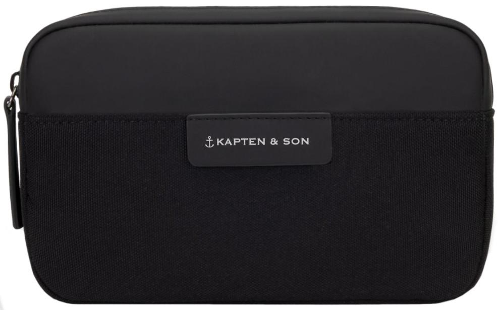 Bauchtasche Habo Kapten & Son klassisch schwarz