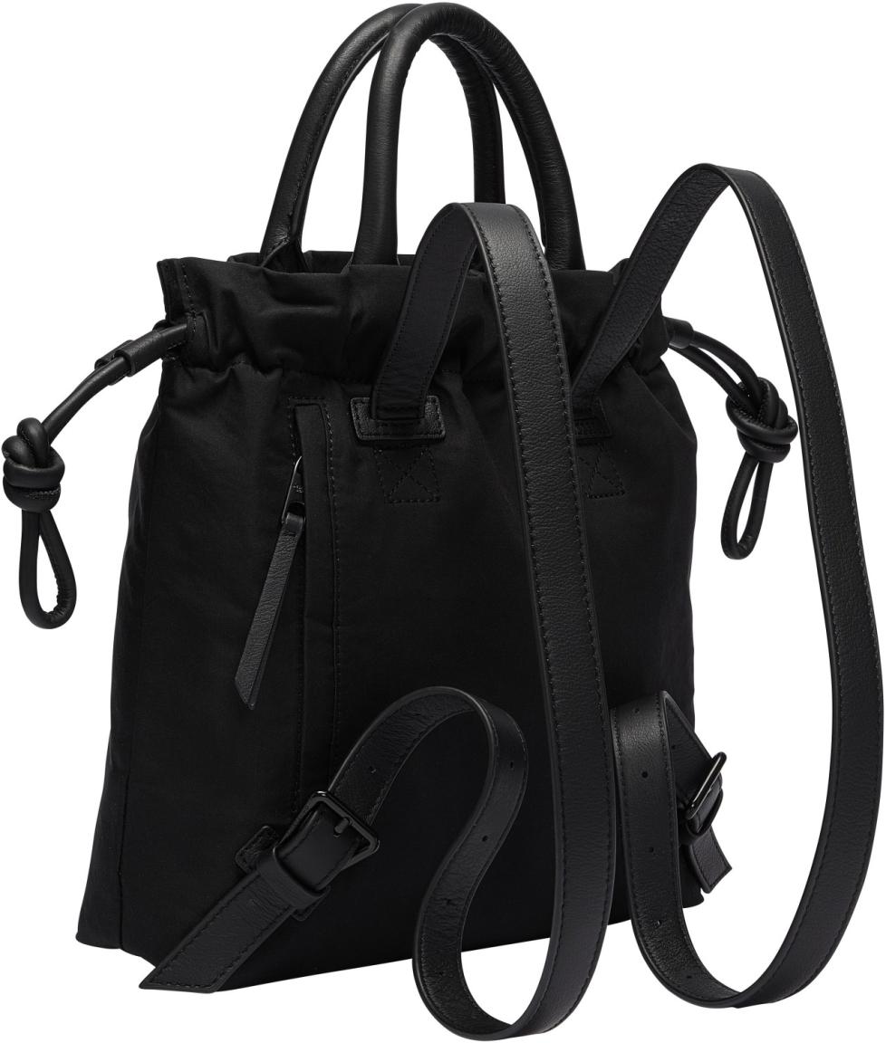 Baumwoll Rucksack Jillian Small Liebeskind Urban Zugband Black