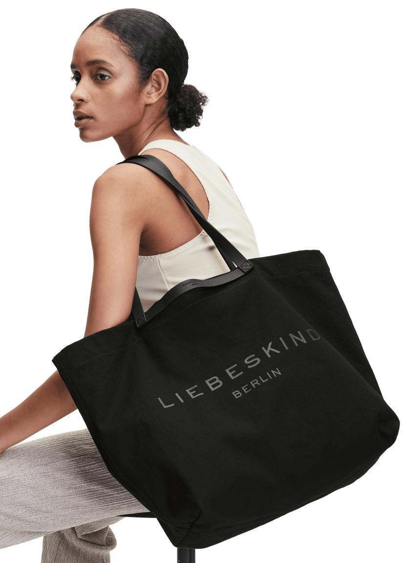 liebeskind canvas shopper