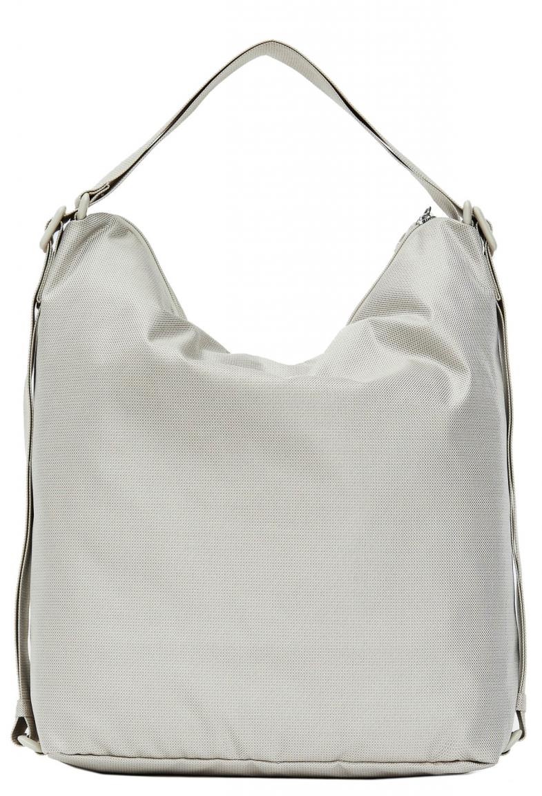 Beutelrucksack Mandarina Duck MD20 Hobo Cashmere graubeige