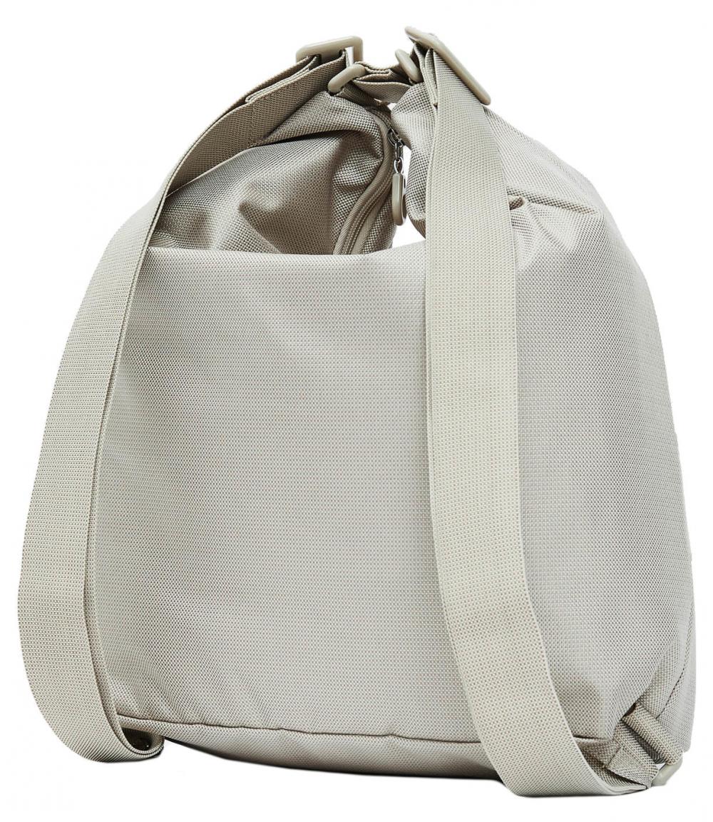 Beutelrucksack Mandarina Duck MD20 Hobo Cashmere graubeige