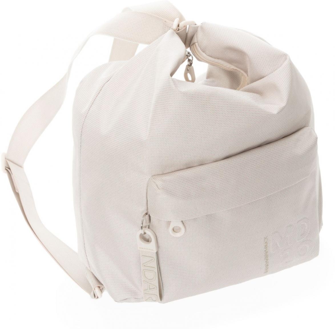 Beutelrucksack hellbeige Mandarina Duck Hobo Whitecap Gray