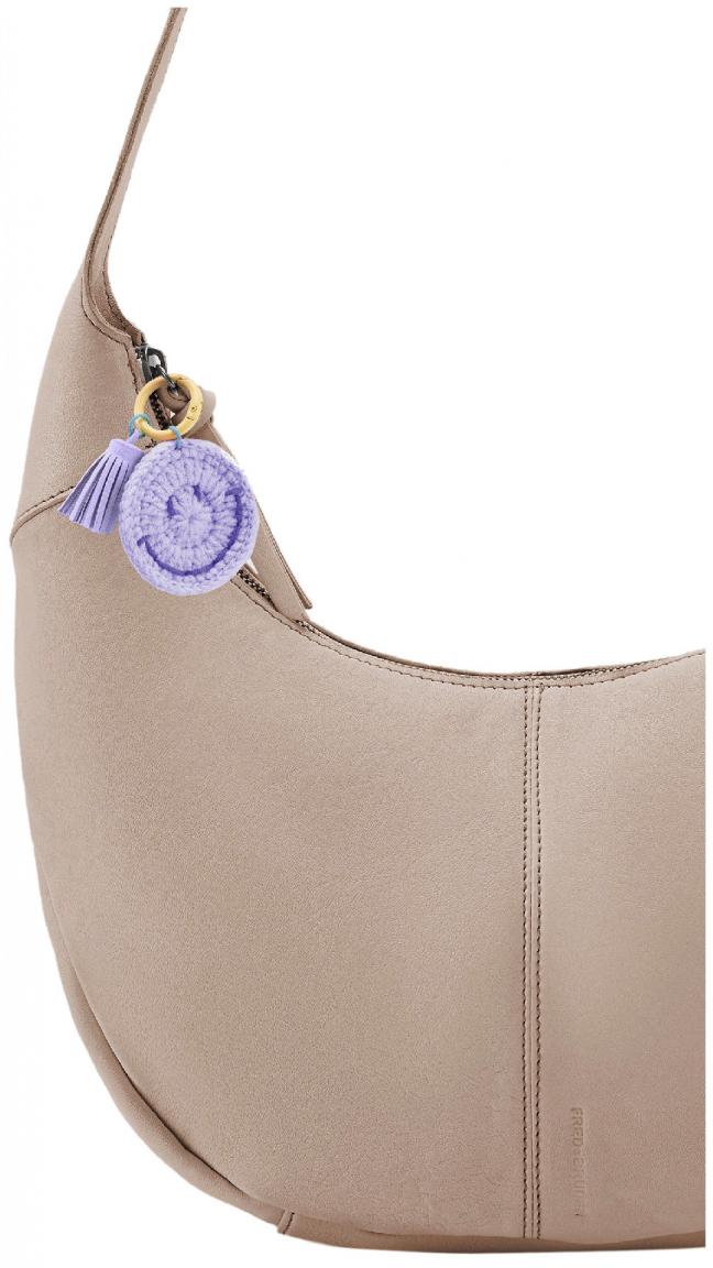 Beuteltasche FREDsBRUDER Chai Latte Glanz Take a Smile beige