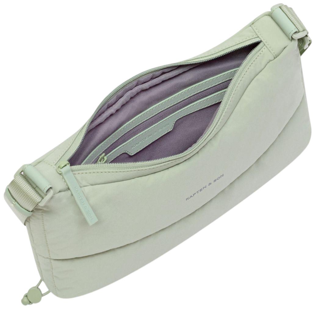 Beuteltasche Puffy Skara Small Soft Green KAPTEN and Son vegan