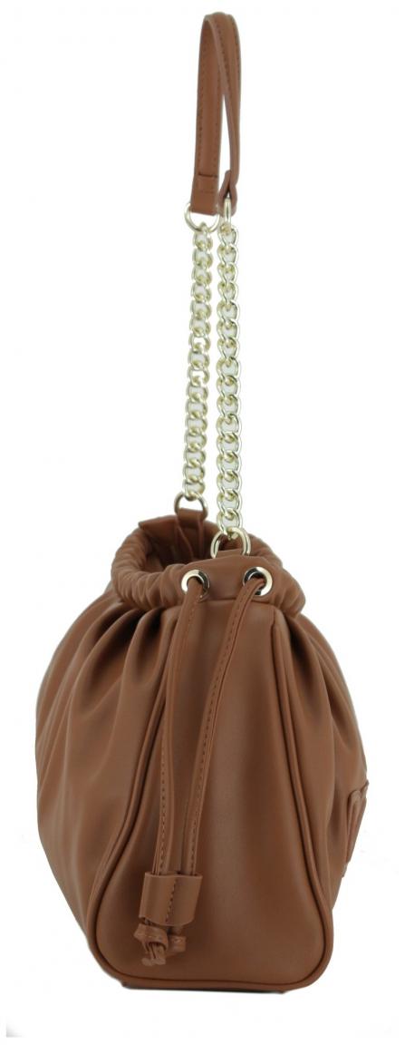 Beuteltasche mit Kettenhenkel Valentino Oxford Ecru hellbeige