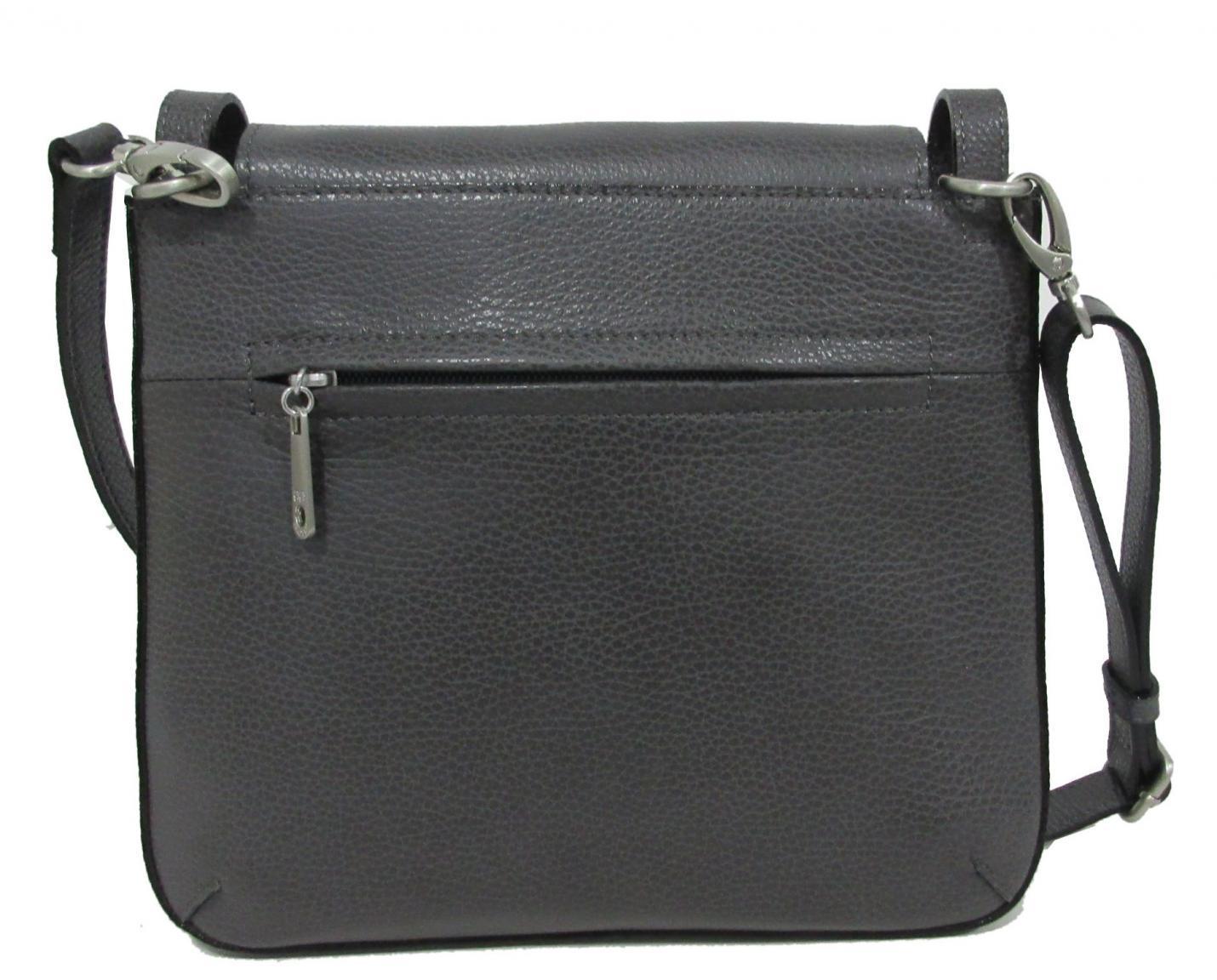 Black schwarz Überschlagtasche GiGi Fratelli