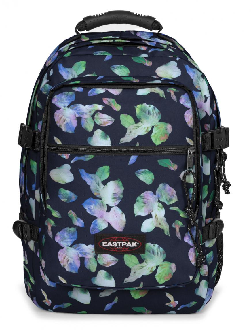 Blätterprint Laptoprucksack Schule Eastpak Wolf Romantic Dark Un