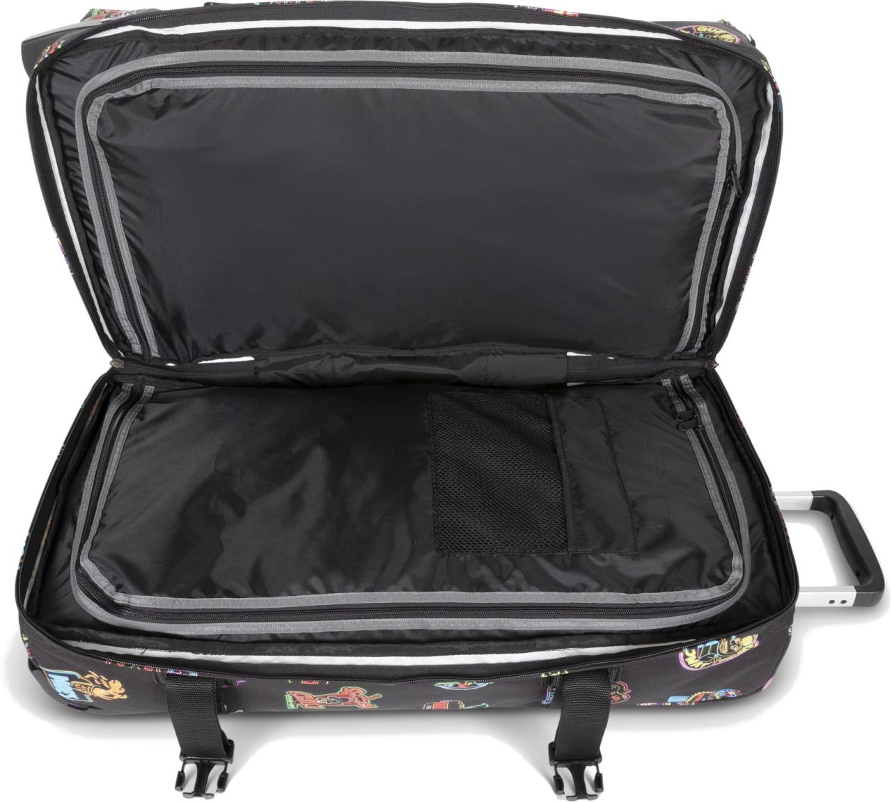 Blocktype Black Eastpak 2 Rollen Trolley Transitr L Logodruck