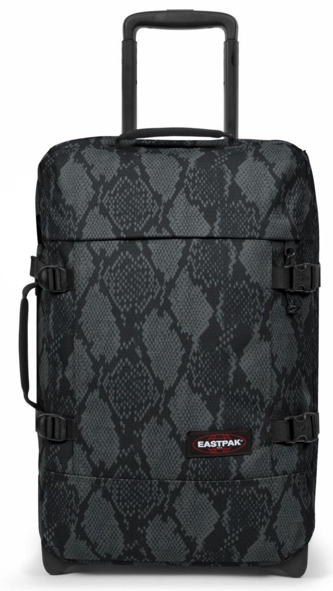 Boardgepäck Trolley Eastpak Tranverz S Safari Snake Animal grau schwarz