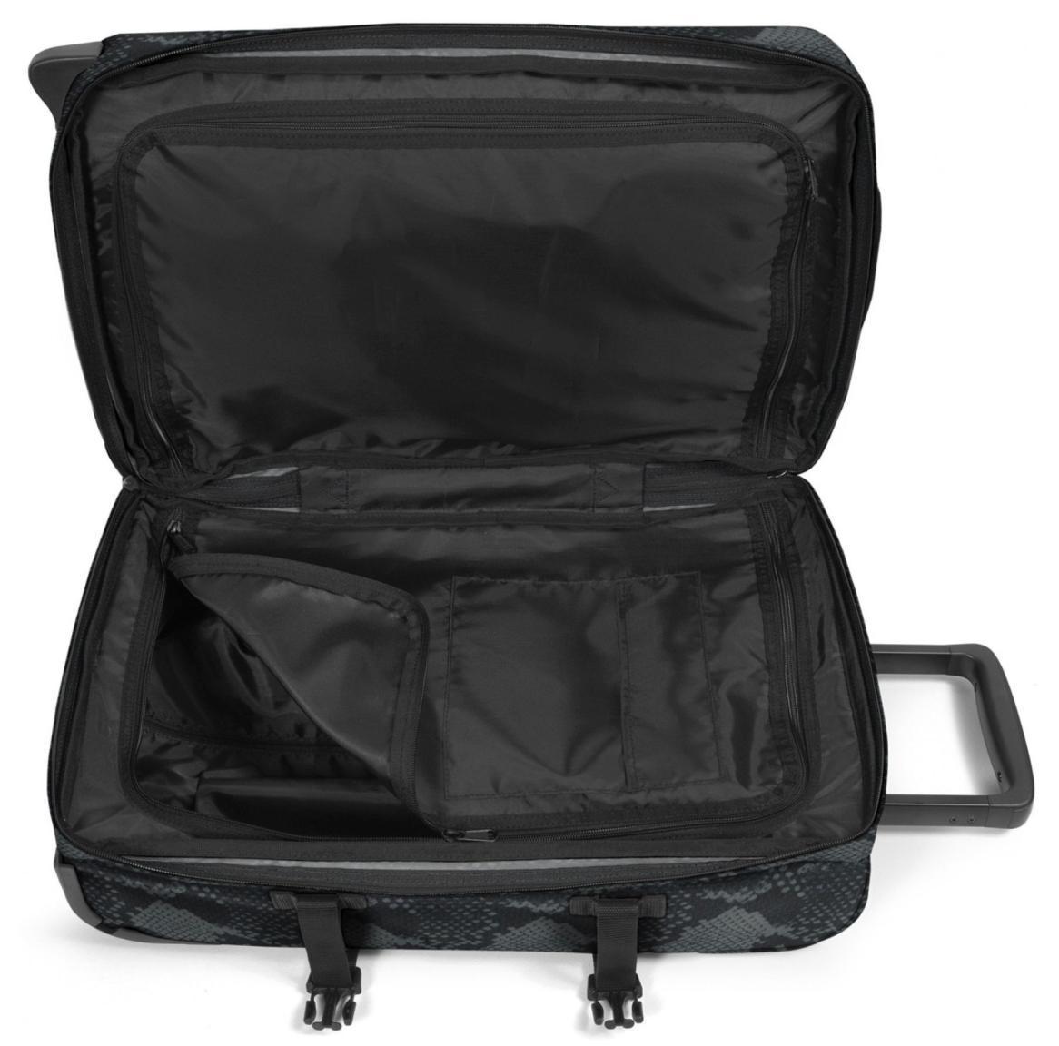 Boardgepäck Trolley Eastpak Tranverz S Safari Snake Animal grau schwarz