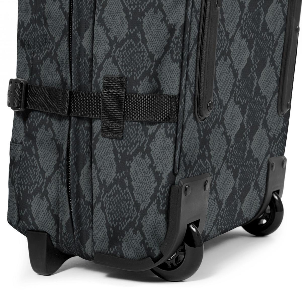 Boardgepäck Trolley Eastpak Tranverz S Safari Snake Animal grau schwarz