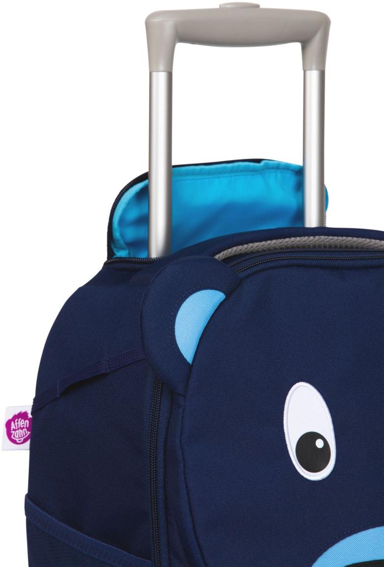 Bobo Bär dunkelblau Reise Freund Affenzahn Kinderkoffer 