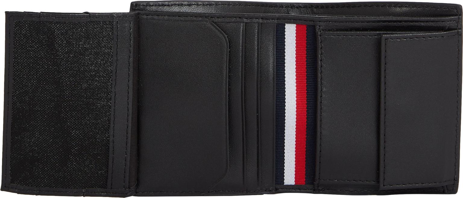 Börse Tommy Hilfiger Männer Premium Leather Trifold Schwarz