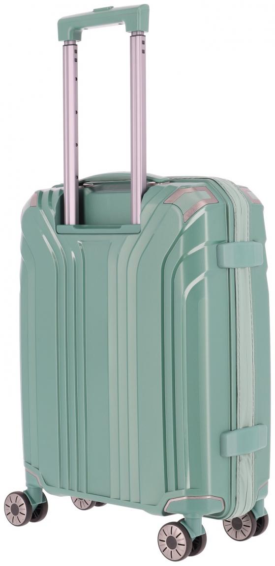 Bordkoffer Hartschale Travelite Elvaa Seegrün 4w Trolley S 55cm