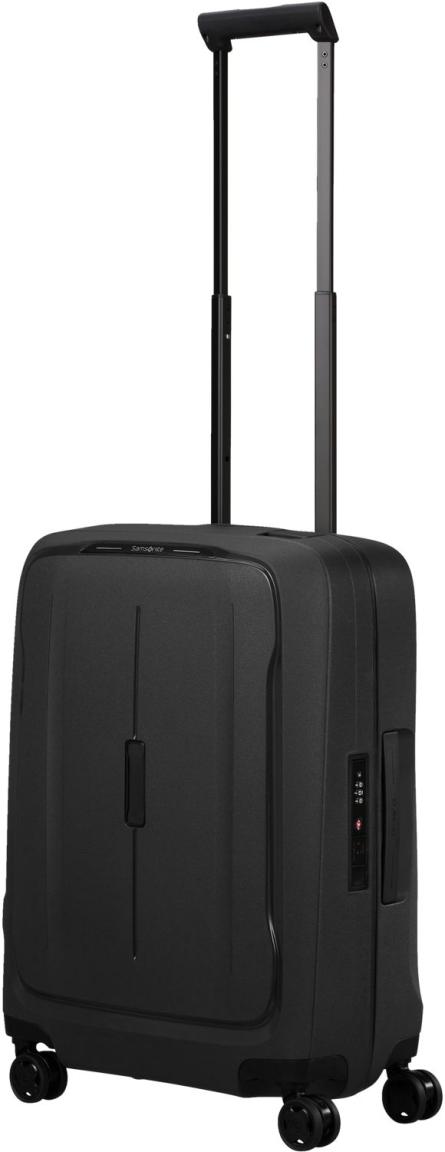 Bordkoffer Samsonite Essens Graphit Spinner S 55cm schwarz Hartschale