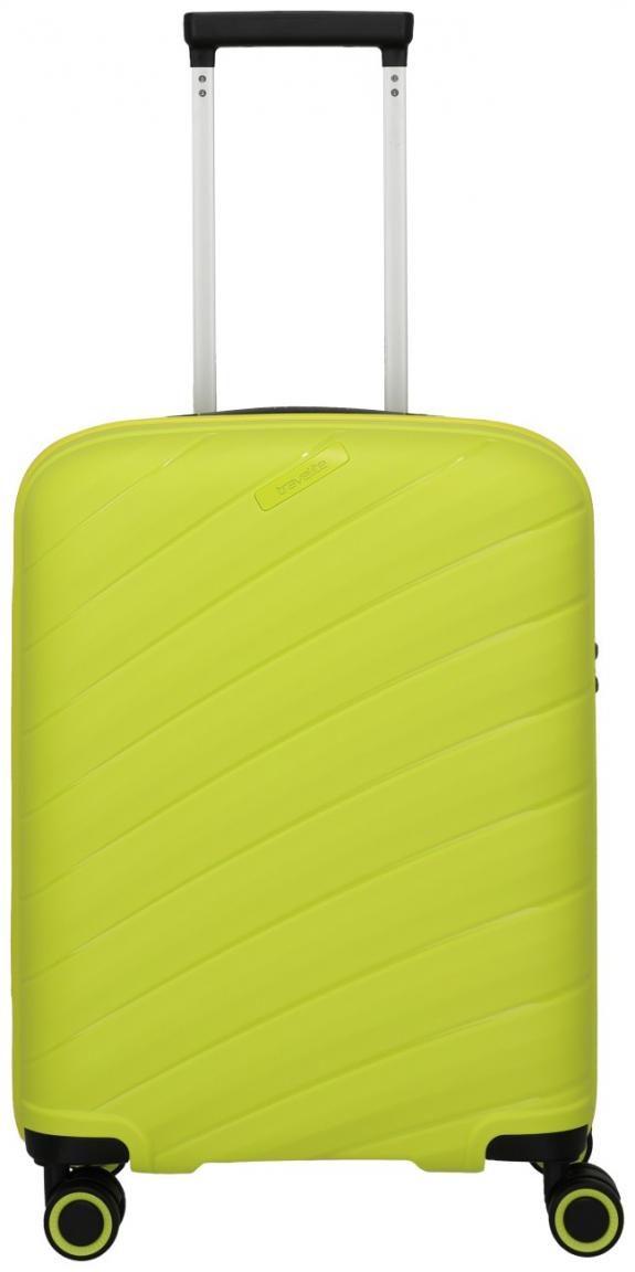 Bordkoffer Travelite Burano 4w Trolley S 55cm Apple Green Hartschale