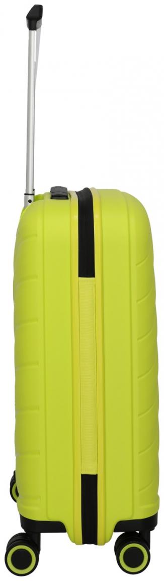 Bordkoffer Travelite Burano 4w Trolley S 55cm Apple Green Hartschale