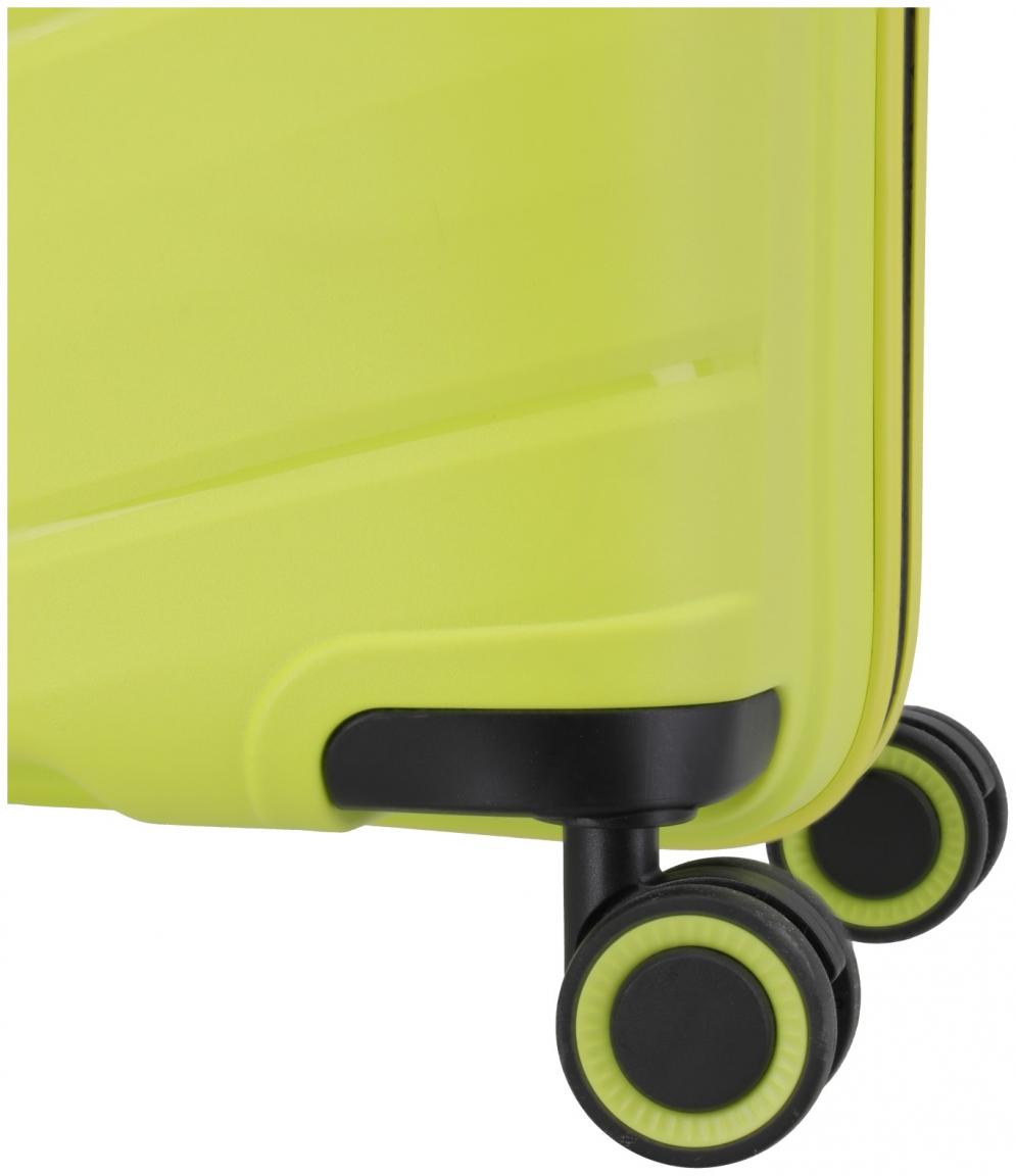 Bordkoffer Travelite Burano 4w Trolley S 55cm Apple Green Hartschale