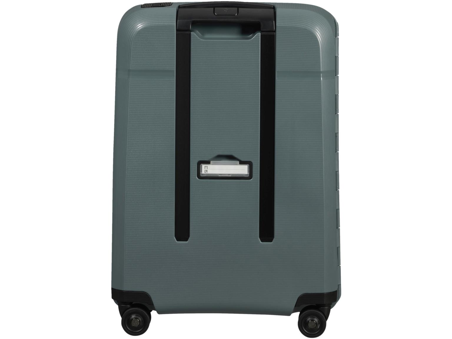 Bordkoffer blaugrau Samsonite Magnum Eco Spinner S 55cm recycled