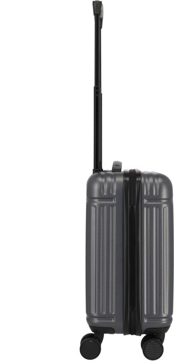 Bordkoffer dunkelgrau Hartschale Travelite Cruise Cabin Trolley 45cm