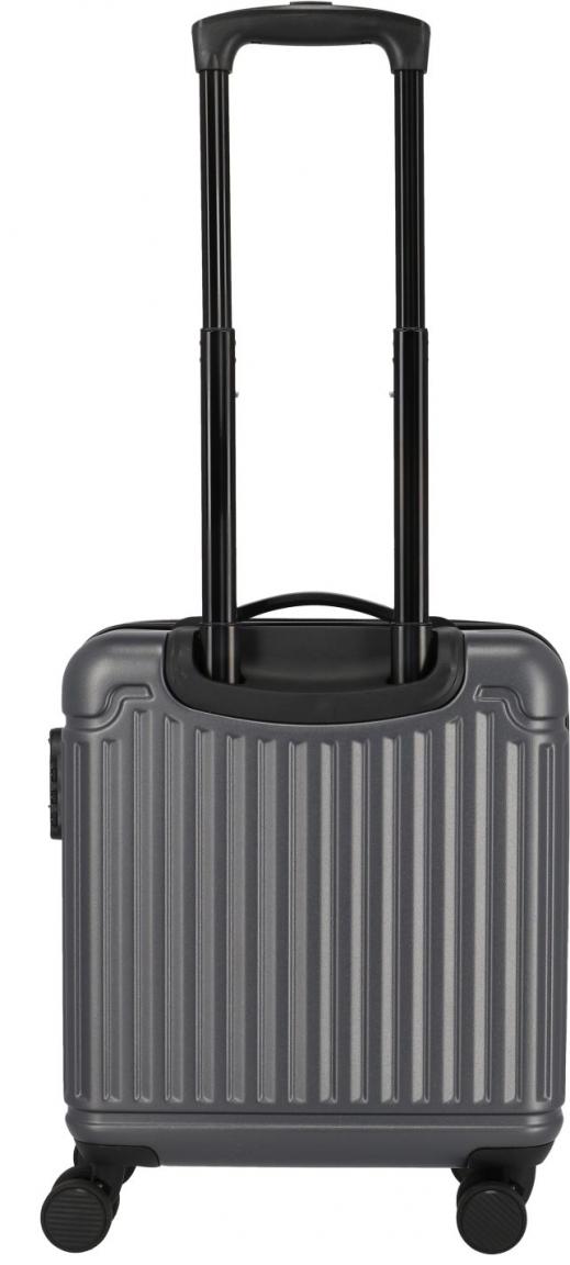 Bordkoffer dunkelgrau Hartschale Travelite Cruise Cabin Trolley 45cm