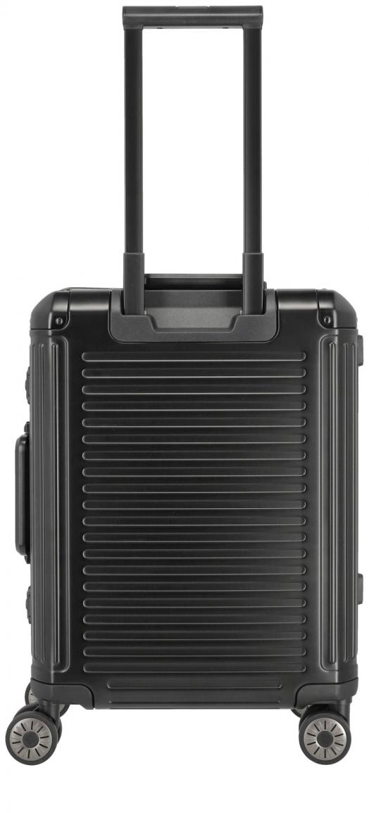 Bordtrolley Aluminium Travelite Next Trolley S 55cm Vortasche schwarz