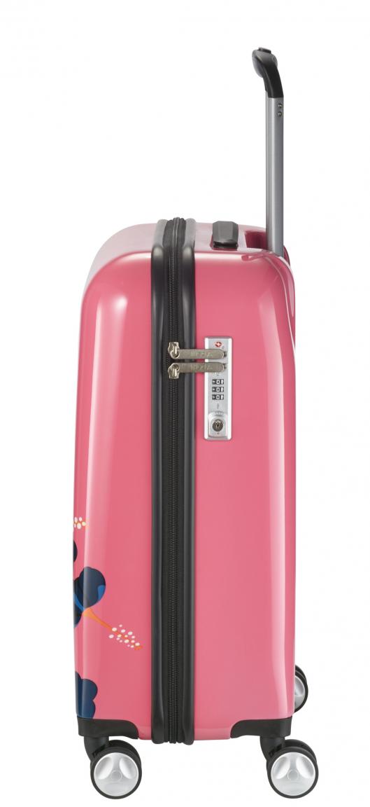Bordtrolley Travelite Lil Ledy Koralle Hartschale pink bunt