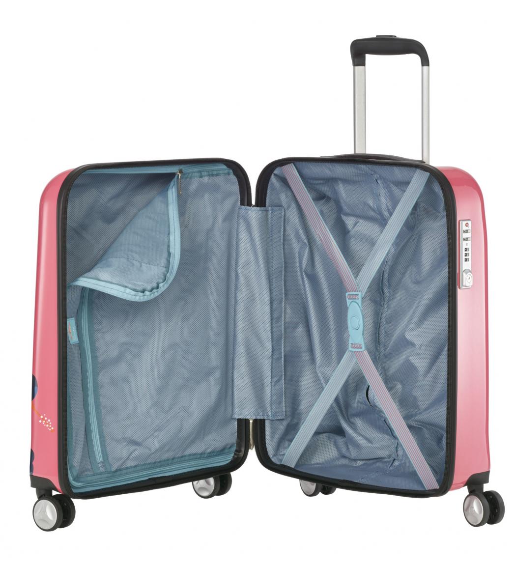 Bordtrolley Travelite Lil Ledy Koralle Hartschale pink bunt