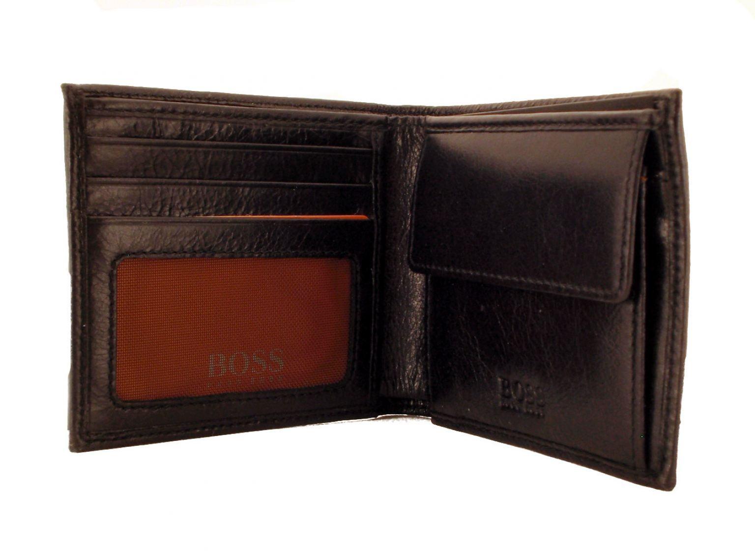 Boss Orange Guspi Portmonee Leder schwarz