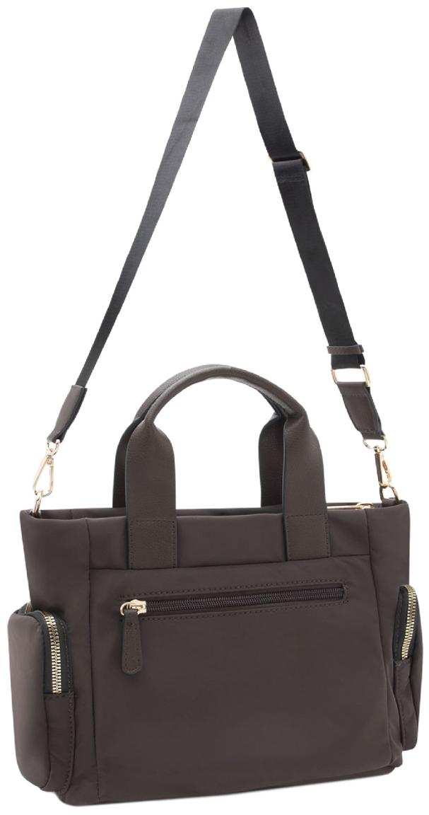 Bowlingtasche L.Credi Odeta Chocolate Perlon kompakt